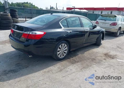 2014 Honda Accord Ex-L V-6 from USA, damaged, VIN 1HGCR3F85EA002489
